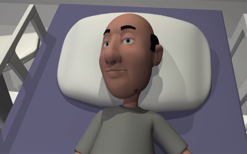 Bedside clinical scenario — situational and application-based assessment